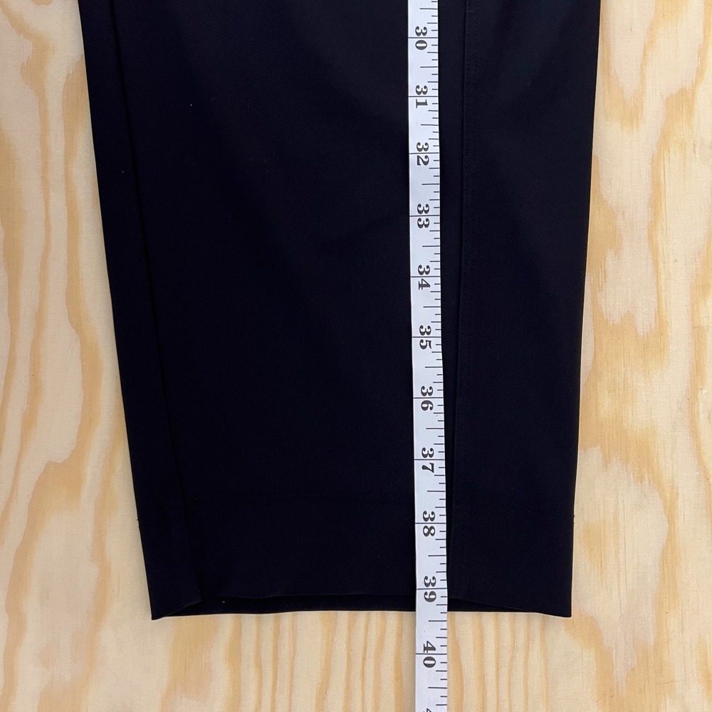 Sweaty Betty Size 12 Black Explorer Pants High Waisted Elastic Waist Pockets - Picture 15 of 15